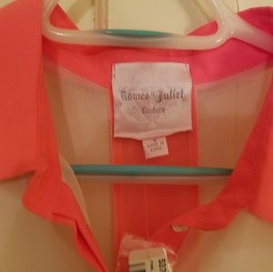 Romeo and Juliet NWT Sheer Sleeveless Blouse (M)